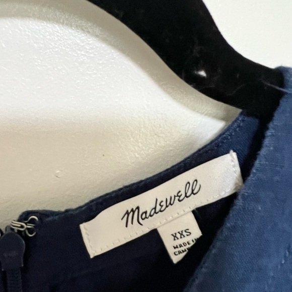 Madewell Navy blue dress size XXS - Picture 2 of 2